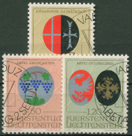 Liechtenstein 1971 Wappen Geistlicher Patronatsherren 548/50 Gestempelt - Usados