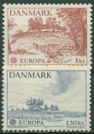 Dänemark 1977 Europa CEPT Landschaften 639/40 Postfrisch - Nuevos