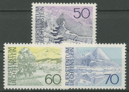 Liechtenstein 1973 Landschaften 584/86 Postfrisch - Nuovi