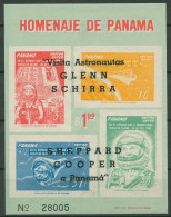 Panama 1963 Besuch Der Astronauten In Panama Block 13 Postfrisch (C18749) - Panamá