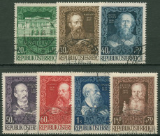 Österreich 1948 80 Jahre Künstlerhaus Wien 878/84 Gestempelt - Used Stamps