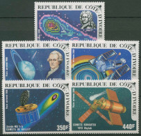 Elfenbeinküste 1986 Halleyscher Komet 888/92 Postfrisch - Côte D'Ivoire (1960-...)