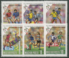 Ungarn 1990 Fußball-WM Italien 4087/92 A Postfrisch - Ongebruikt