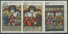 Liechtenstein 1979 Landesmuseum Wappenscheiben 731/33 Postfrisch - Ungebraucht