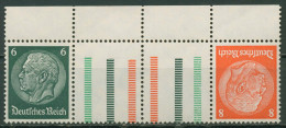 Deutsches Reich Zusammendrucke 1937/39 Hindenburg KZ 29.1.2 OR Postfrisch - Zusammendrucke