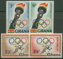 Ghana 1960 Olympische Sommerspiele Rom 84/87 Postfrisch - Ghana (1957-...)