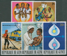 Guinea 1976 Jahr Der Frau 733/37 A Gestempelt - Guinea (1958-...)