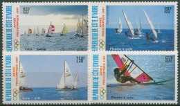 Elfenbeinküste 1987 Olympia Vorolympisches Jahr Segeln 950/53 Postfrisch - Ivory Coast (1960-...)