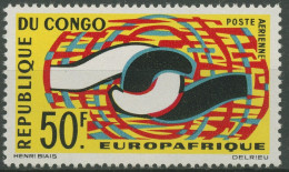 Kongo (Brazzaville) 1965 Wirtschaftsvertrag Mit Europa 63 Postfrisch - Neufs