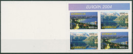 Aserbaidschan 2004 CEPT Ferien Markenheftchen 573/74 MH Postfrisch (C98295) - Azerbaiján