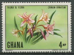 Ghana 1970 Pflanzen Lilie 413 A Postfrisch - Ghana (1957-...)