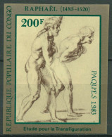 Kongo (Brazzaville) 1983 Gemälde Raffael 911 B Postfrisch - Mint/hinged