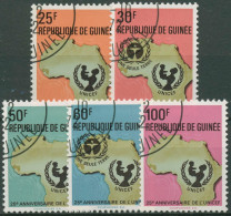 Guinea 1971 Kinderhilfswerk UNICEF 592/96 A Gestempelt - Guinea (1958-...)