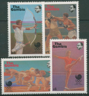 Gambia 1988 Olympische Sommerspiele Seoul 758/61 Postfrisch - Gambia (1965-...)