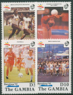 Gambia 1990 Olympische Sommerspiele'92 Barcelona 1073/76 Postfrisch - Gambie (1965-...)