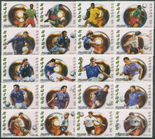 Kongo-Zaire 1996 Fußball-WM`98 Frankreich 1191/10 Postfrisch - Unused Stamps