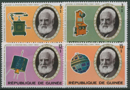 Guinea 1976 Das Telefon Alexander Graham Bell 754/57 A Postfrisch - Guinea (1958-...)