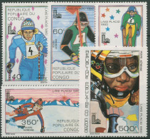 Kongo (Brazzaville) 1979 Olympische Winterspiele Lake Placid 714/18 Postfrisch - Ongebruikt