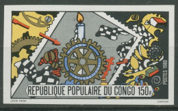 Kongo (Brazzaville) 1980 Rotary Club International 732 B Postfrisch - Nuovi