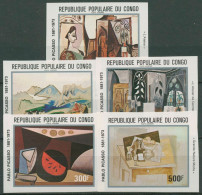 Kongo (Brazzaville) 1981 Gemälde Pablo Picasso 827/31 B Postfrisch - Mint/hinged