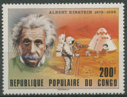 Kongo (Brazzaville) 1979 Physiker Albert Einstein 697 A Postfrisch - Ungebraucht