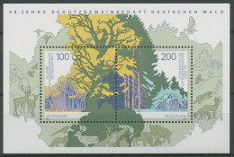 Bund 1997 Naturschutz Der Wald Block 38 Postfrisch (C98739) - Sonstige & Ohne Zuordnung