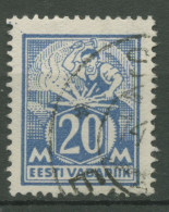 Estland 1925 Freimarken Handwerker 59 Gestempelt - Estonia