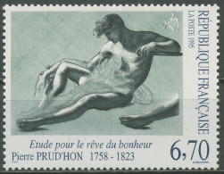 Frankreich 1995 Kunst Zeichnung Pierre-Paul Prud'hon 3088 Postfrisch - Ongebruikt