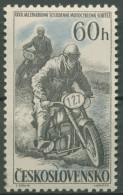 Tschechoslowakei 1957 Sechstage-Motorradrennen 1034 Postfrisch - Ongebruikt