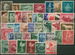 Deutsches Reich 1944 Jahrgang Komplett (864/906) Gestempelt - Used Stamps