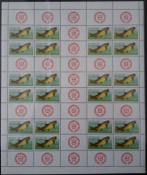 DDR Markenheftchenbogen 1988 Süßwasserfische MHB 19 V C Postfrisch - Carnets