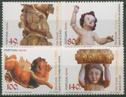 Portugal - Azoren 1997 Religiöse Kunst Holzschnitzereien 462/65 A Postfrisch - Açores