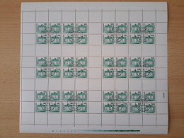 DDR Markenheftchenbogen 1990 Bauwerke MHB 21 I Gestempelt - Postzegelboekjes