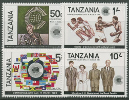 Tansania 1983 Commonwealth-Tag Präsident Boxer 221/24 Postfrisch - Tansania (1964-...)