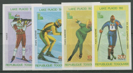 Togo 1980 Olympische Winterspiele Lake Placid 1414/17 B Postfrisch - Togo (1960-...)