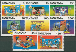 Tansania 1991 Micky Maus Als Schauspieler 824/31 Postfrisch - Tanzanie (1964-...)