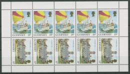 Guernsey 1988 Ansichten Landschaften Heftchenblatt H-Bl. 28 Postfrisch (C62994) - Guernesey