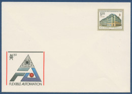 DDR 1989 Leipziger Frühjahrsmesse Umschlag U 9 Ungebraucht (X40994) - Umschläge - Ungebraucht