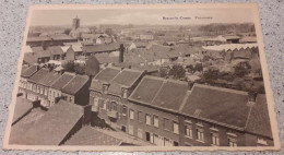 RARE - CPA - BRAINE-LE-COMTE - 1954 - Panorama Rue Du Moulin - Usine Catala - Rue Du Gazomètre - Timbrée - Braine-le-Comte