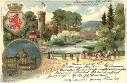 Gruss Aus Düsseldorf - Litho - Duesseldorf