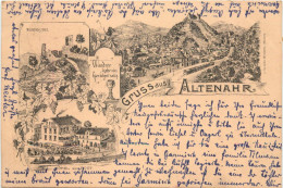 Gruss Aus Altenahr - Litho - Bad Neuenahr-Ahrweiler