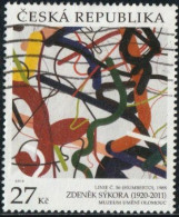 Tchéquie 2018 Yv. N°918 - "Line N°56 (Humberto)" De Zdenek Sykora - Oblitéré - Used Stamps