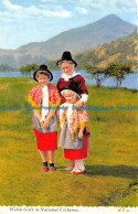 R143493 Welsh Girls In National Costumes. Valentine. 1970 - World