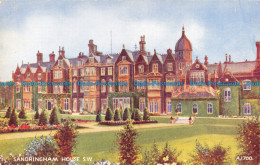 R142484 Sandringham House. S. W. Valentines. Art Colour. J. Lindsay - World