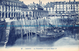 R142503 Dieppe. La Poissonnerie Et Le Quai Henri IV. G. Artaud - Monde