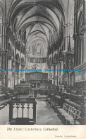 R141631 The Choir. Canterbury Cathedral. Bowler. 1905 - Monde