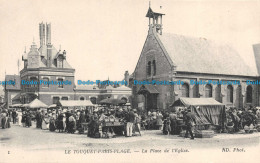 R142509 Le Touquet Paris Plage. La Place De LEglise. ND Phot. Imp. Phot Neurdein - Monde