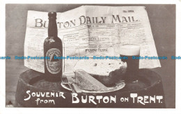 R143525 Souvenir From Burton On Trent. Bass Museum. Advertising Card 1909. John - Monde