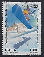 Italy 2001  Snowboard-Weltmeisterschaften (o) Mi.2739 - 2001-10: Usati