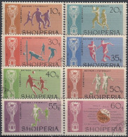 ALBANIA 1071-1078,used - 1966 – Inghilterra